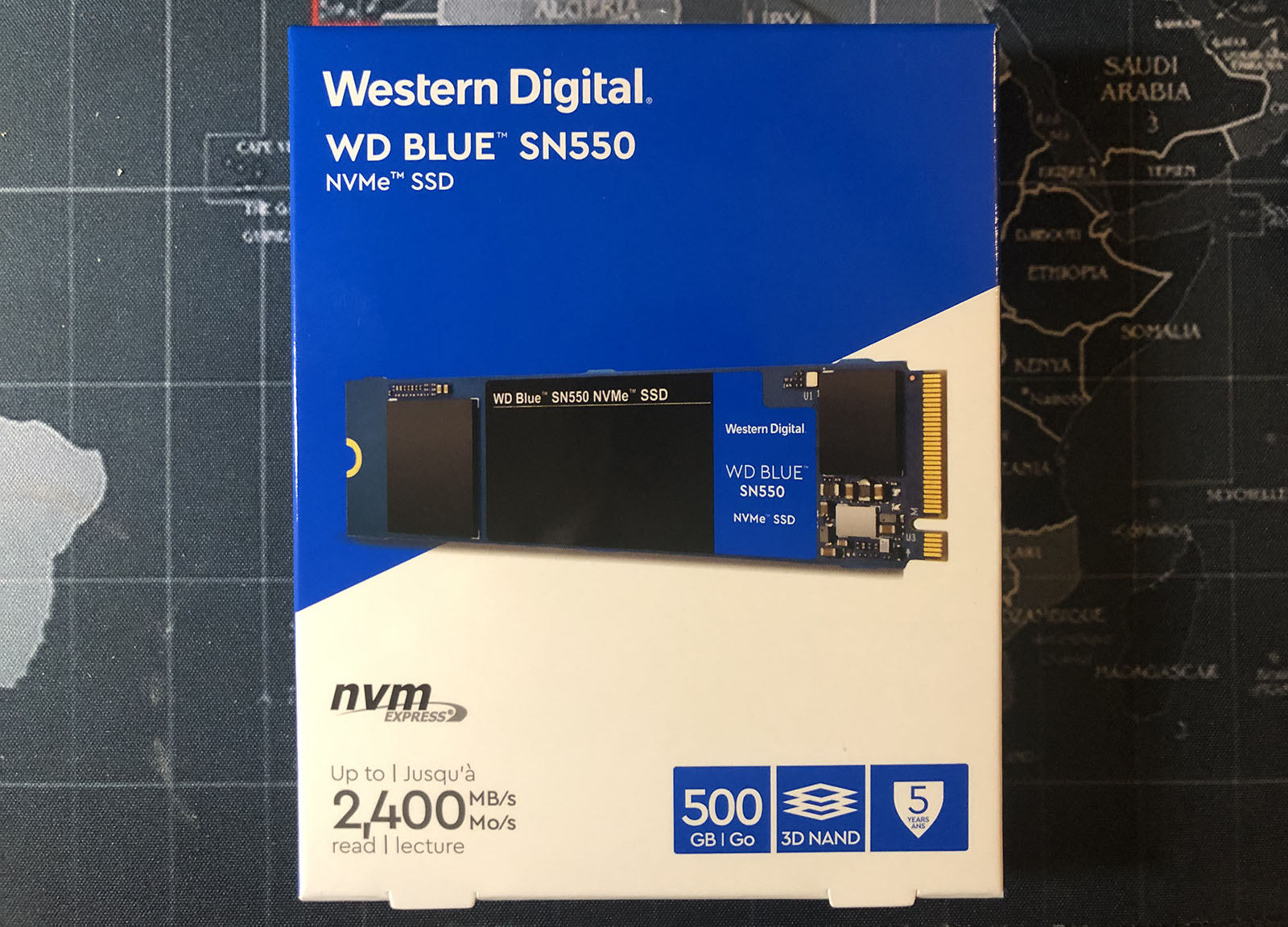 NVME协议的500G固态硬盘