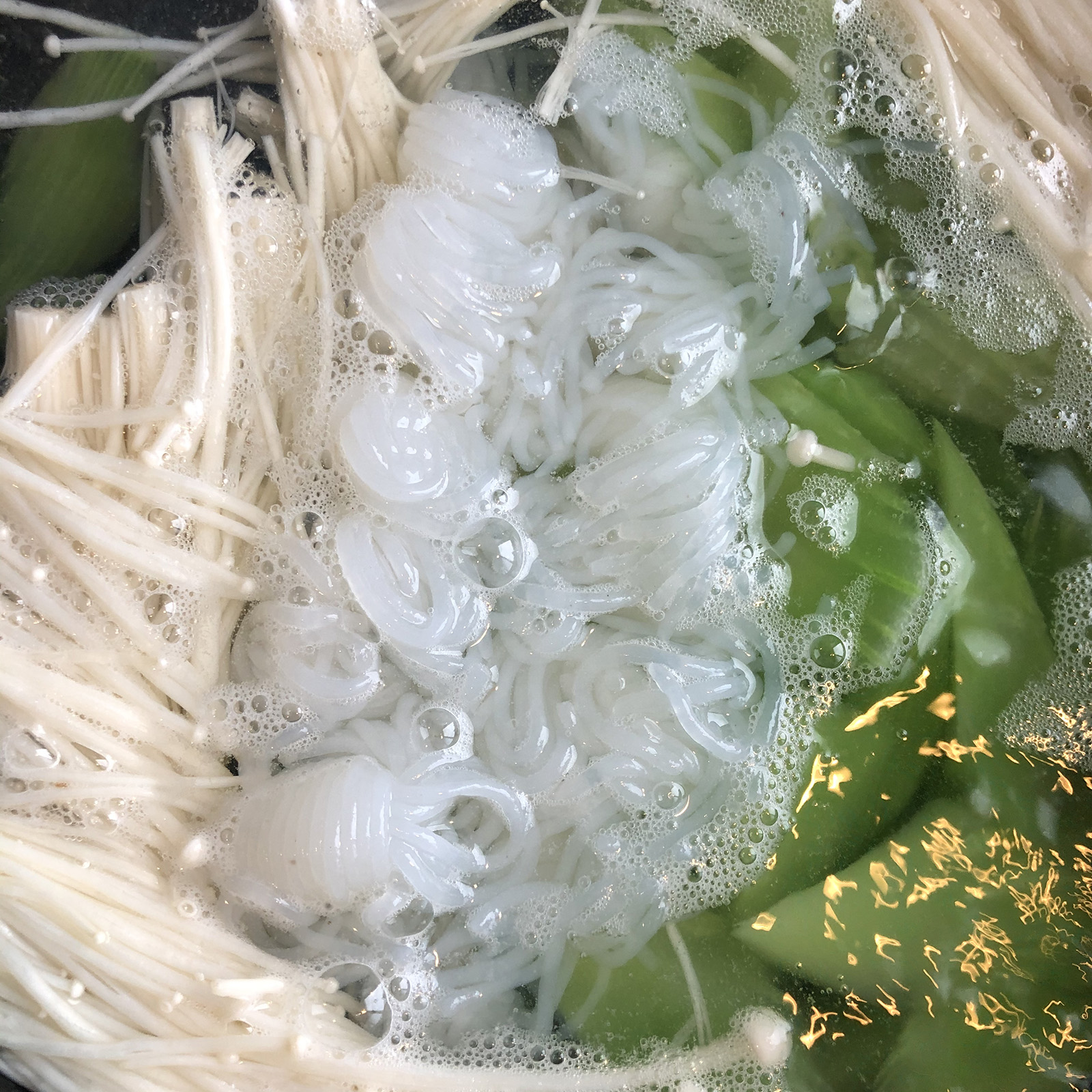 魔芋丝汆水